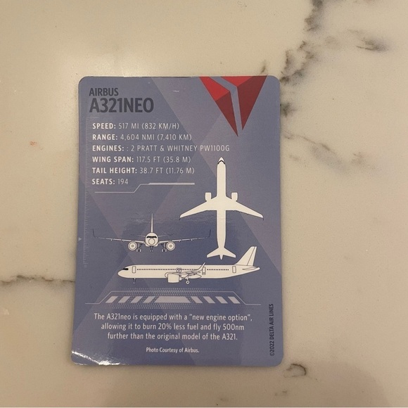 Delta Air Lines Pilot Trading Cards 2022 Set of 7 with Boeing and Airbus Collect - Picture 6 of 16